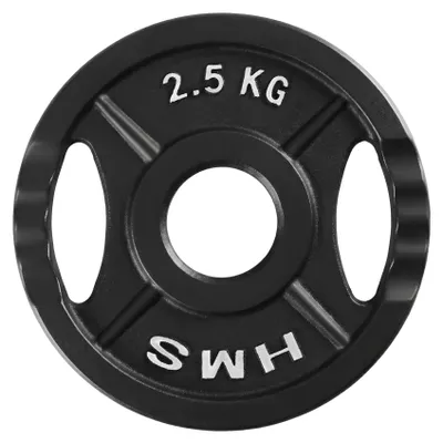 Obrázek produktu pro Olympijské Zatížení Černé, 2,5 Kg, Hms Tod02