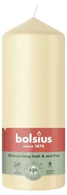 Obrázok produktu pre Bolsius, sviečka do stĺpa, 150/58, farba: béžová