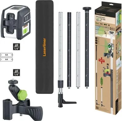 Produktbild von Laserliner Kreuzlinien-Laser SmartCross-Laser GX Set 300 cm - 036.736E