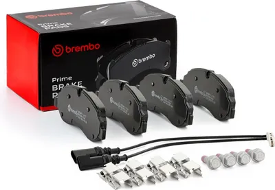 Produktbild von BREMBO Bremsbeläge Satz Vorne für FORD Transit Custom V362 Kastenwagen (FY, FZ) P 24 171
