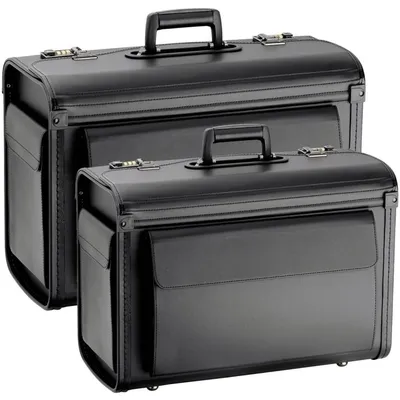 Produktbild von Akten Pilotenkoffer 2er Set 51 x36x23 Groß / 46 x32x20 Klein D & N - Bowatex