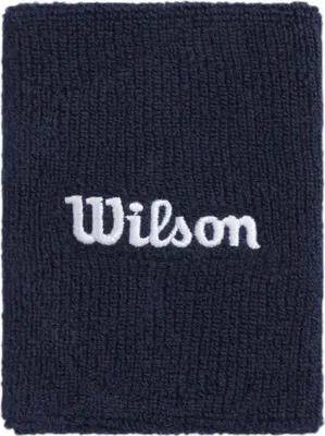 Produktbild von Wilson Wide Terry Handgelenkband Blau Blau One Size