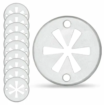 Produktbild von 10 Klemmscheiben Hitzeschutzblech Befestigung Clips für Audi Seat Skoda VW Ford