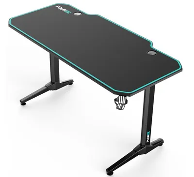 Produktbild von Fourze D1400 Gaming Tisch Grün / Schwarz