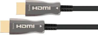 Imagen del producto de Cable HDMI 2.1 de alta velocidad híbrido Python AOC, 50 metros