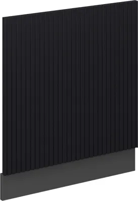 Produktbild von Frontblende Vicco Fame-Line Schwarz gestreift 60 cm ohne Arbeitsplatte, Model 49944