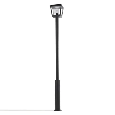 Produktbild von Lucande Außenleuchte Dunia, anthrazit, Metall, Höhe 220 cm