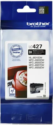 Produktbild von Brother - Tintenpatrone LC-427BK schwarz | 5 Stück