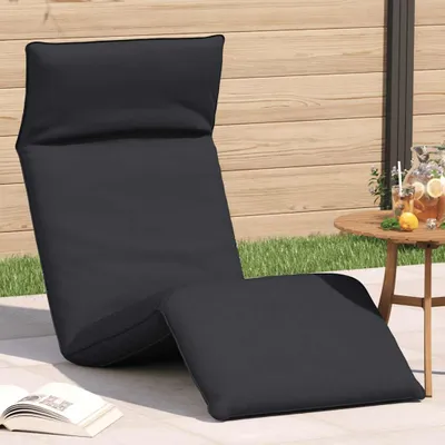 Produktbild von Möbel Sonnenliege Klappbar Schwarz 175x54x8,5 cm Oxford-Gewebe - Gartenliegen 4019753