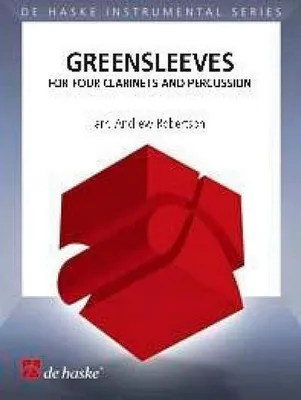 Produktbild von Greensleeves for 4 clarinets and percussion