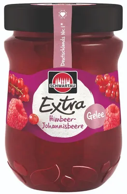 Immagine prodotto di Schwartau Extra Lampone Ribes Frutta Spalmabile vegan 340g