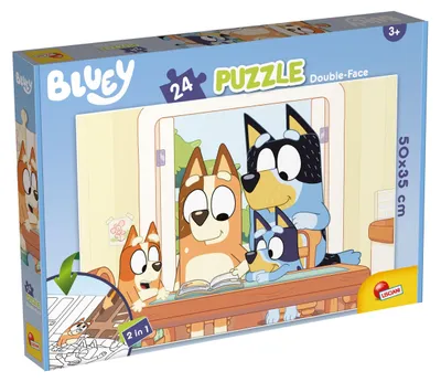 Produktbild von Lisciani - BLUEY MAXIFLOOR PUZZLE - Puzzle ab 3 Jahren – 24 Teile – Großformatig