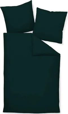 Produktbild von Janine Mako-Satin Kissenhülle NR  15x40 1 teilig  Colors 31001-98-690 schwarz