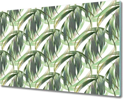 Produktbild von Glas Schneidebrett Herdabdeckplatten Schneideplatten - 80x52 cm - Kranich Vögel