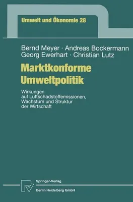 Produktbild von Marktkonforme Umweltpolitik