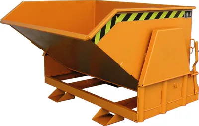 Produktbild von Bauer Kippbehälter BK 80, lackiert, Gelborange