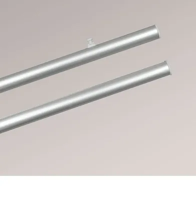Produktbild von LYSEL® Schiebegardine Klemmleisten Set für oben und unten  Breite: 60cm Höhe: 2cm