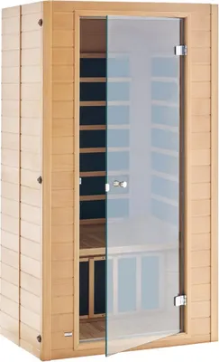 Zdjęcie produktu dla Drewniana sauna na podczerwień daleką Home Spa dla 1–2 osób, 1400 W