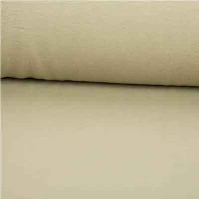 Produktbild von Bündchenstoff Meterware Strickschlauch Baumwolle uni olivgrün 35cm