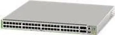 Produktbild von Allied Telesis AT GS980M/52 - Switch - managed - 48 x 10/100/1000 + 4 x Gigabit SFP - Desktop, an Rack montierbar, wandmontierbar