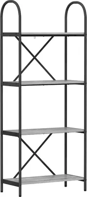 Produktbild von vidaXL Bücherregal 4 Ebenen 60 x 30 x 146 cm Holzwerkstoff