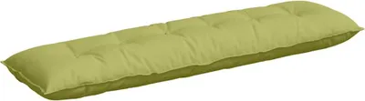 Image de vidaXL Coussin dorsal vert clair 180 x 19 x 50 cm Tissu