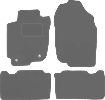 Produktbild von Graphit-Fußmatten für: Toyota RAV4 IV SUV (Nicht-Hybrid) (2013-2019)