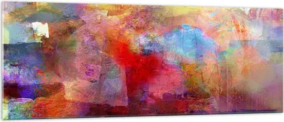 Produktbild von Bilder auf glas - Abstraktion modern - 140x50cm - Glasbilder - Wandbilder - Kunstdruck - zum Aufhängen bereit - Wanddekoration aus Glas - Glas Bilder - Wandbild auf Glas - Einteilig - GAB140x50-3574