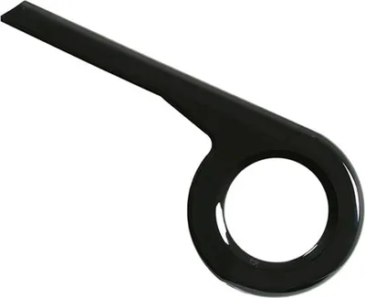 Produktbild von Hebie Kettenschutz CHAINGUARD 385, 1 Flügel, starr hebie Kunststoff 36 - 40 Zähne 1-fach schwar