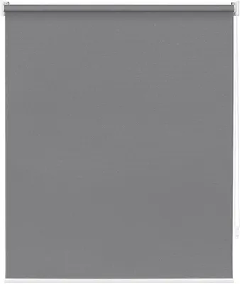 Produktbild von WOLTU Verdunkelungsrollo Außenrollo Balkonrollo Sichtschutzrollo Wetterfest Sonnenschutz UV Schutz, Vertikal Dunkelgrau 140x240 cm