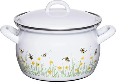 Produktbild von Riess Fleischtopf mit Deckel 16cm 1.5Liter Biene