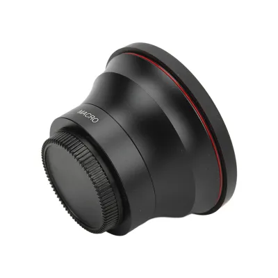 Obrázek produktu pro 49mm širokoúhlý objektiv fotoaparátu,širokoúhlý objektiv fotoaparátu,0,43X širokoúhlý objektiv fotoaparátu,kovový širokoúhlý objektiv fotoaparátu,profesionální širokoúhlý objektiv,příslušenství fotoaparátu