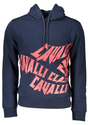 Immagine prodotto di Cavalli Class QXT65A-CF062_BLU_04926 - Felpa con cappuccio - Blu - XL