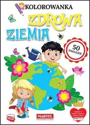 Produktbild von Zdrowa ziemia. Kolorowanka z naklejkami