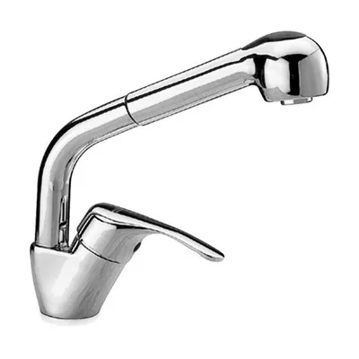 Produktbild von Demm Spültischarmatur mit hohem einstellbarem Auslauf chrom 2067E, 12504.035.C