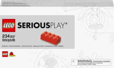 Produktbild von LEGO® SERIOUS PLAY Starter Set (2000414, 234 Teile) – Kompakter Einstieg für kreative Teamprozesse - 2000414