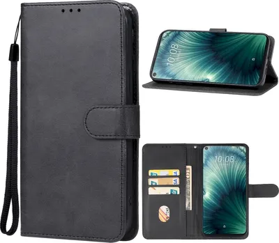 Produktbild von Mobigear Wallet  HTC U23 Pro Hülle Klapphülle Geldbörse - Schwarz