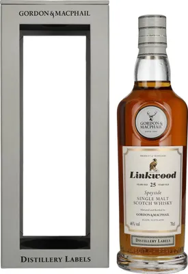Produktbild von Gordon & MacPhail LINKWOOD 25 Years Old Distillery Labels 46% Vol. 0,7l in Geschenkbox