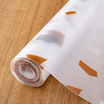 Immagine prodotto di Tappetino antiscivolo marrone 30x300 cm, impermeabile e resistente ai tagli, per cassetti