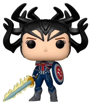 Productafbeelding van Wat als...? POP! Anime Vinyl Figuur Infinity Captain Carter, 9 cm
