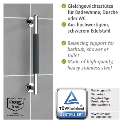 Produktbild von Edelstahl Wandhaltegriff Secura 40,5 cm