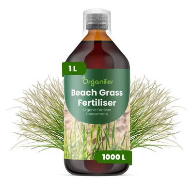 Obrázek produktu pro Tekuté Hnojivo pro Pobrežnú Trávu 1 L – 2-1-8 NPK – Pro Okrasné Trávy & Rostliny – Pro Silný Růst & Silné Kořeny – Podporuje Vitalitu – Organifer