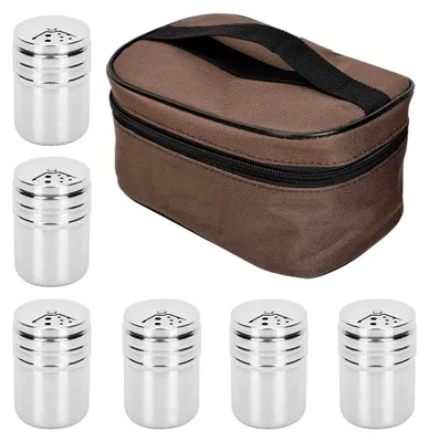Produktbild von Gewürzbehälter-Set, 6 Stück, für Outdoor und Grillen