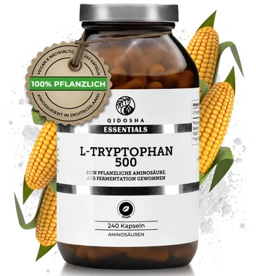 QIDOSHA L Tryptophan Kapseln hochdosiert, 240 Kaps… – Bild 1