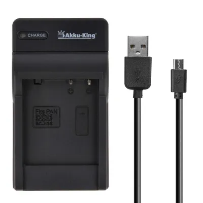 USB-Akku-Ladegerät fuer Panasonic DMW-BCF10E