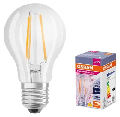 Immagine prodotto di LEDVANCE LED CLASSIC A 7W 827 chiaro E27 lampada 806lm 2700K bianco caldo come 60W dimmerabile 4099854054396