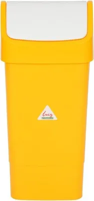 Image de Poubelle Syr à couvercle basculant, jaune, 50 L