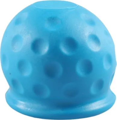 Image de Capuchon de protection pour boule d'attelage 50mm en caoutchouc, couleur:bleu