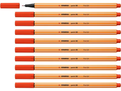 Immagine prodotto di STABILO point 88 penna tecnica Rosso 1 pz