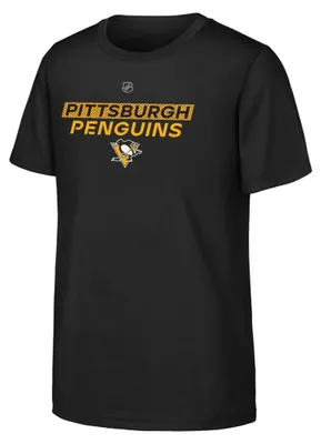 Obrázok produktu pre Detské tričko Pittsburgh Penguins NHL Apro Wordmark Veľkosť: Kids S (6 - 8 rokov)